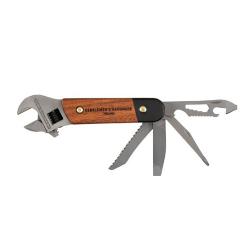 [Gentlemen&#039;s hardware] Wrench Multi Tool Wood Handle &amp; Titanum