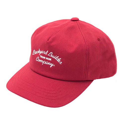 [Backyard builder]TRADE MARK COTTON CAP RED
