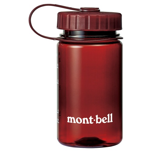 [Montbell] Clear Bottle 0.35L Red